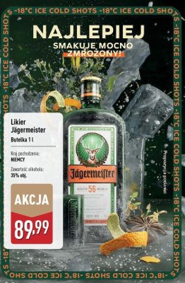 Likier Jägermeister promocja w Aldi