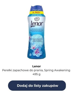 Perełki zapachowe do prania Spring Awakening promocja w Auchan