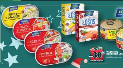 Szprot Łosoś w sosie pomidorowym promocja w Stokrotka