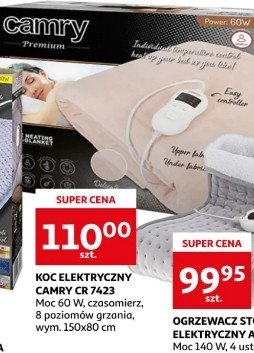 Koc elektryczny cr7423 Camry promocja