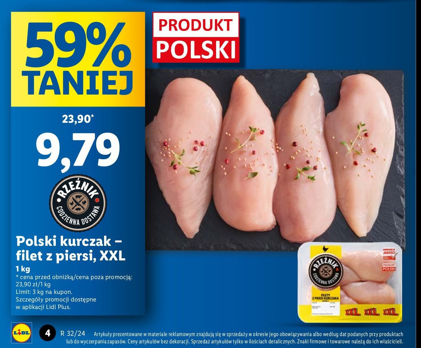 Filet z piersi kurczaka xxl Rzeźnik codzienna dostawa promocja