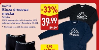 Bokserki męskie KAPPA 2 pary promocja w Aldi