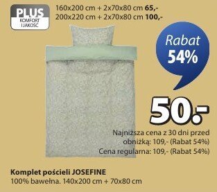 Komplet pościeli JOSEFINE promocja w Jysk