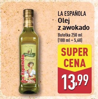 Olej z awokado LA ESPANOLA promocja w Aldi