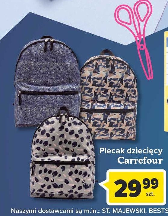 Plecak dziecięcy Carrefour promocja
