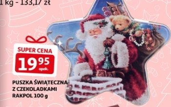 Puszka świąteczna Rakpol promocja w Stokrotka