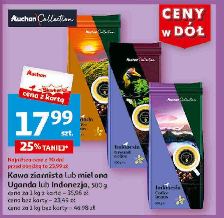 Kawa indonezja Auchan promocja