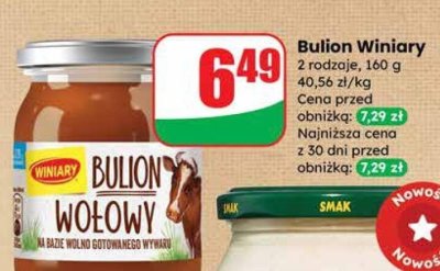 Bulion  wołowy promocja w Dino