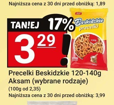 Precelki Beskidzkie 120-140g Aksam (wybrane rodzaje) promocja w Hitpol