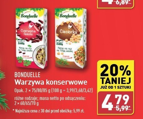 Cieciorka Bonduelle promocja