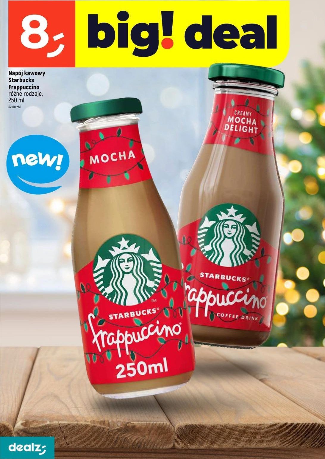 Napój mocha Starbucks frappuccino promocja