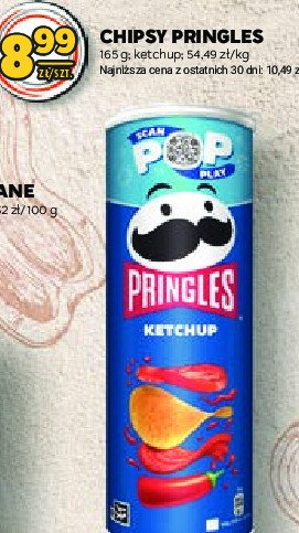 Chipsy ketchup Pringles promocja