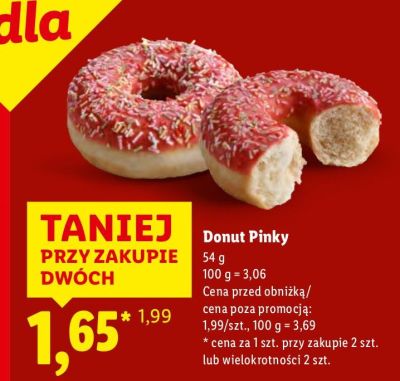 Donut Pinky promocja w Lidl