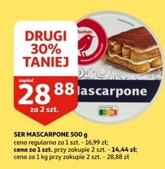 Mascarpone Auchan promocja