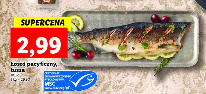 艁oso艣 pacyficzny gorbuscha tusza promocja