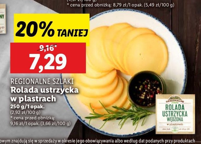 Rolada ustrzycka wędzona promocja