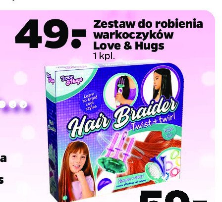 Zestaw do robienia warkoczyk贸w promocja