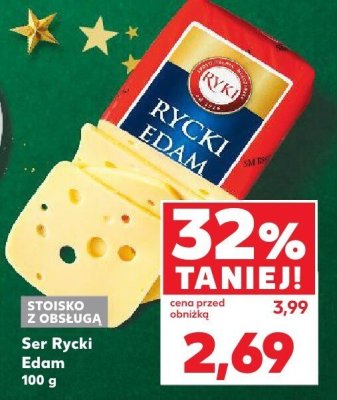 Ser Rycki Edam promocja w Kaufland