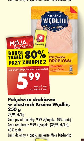 Polędwica drobiowa Kraina wędlin promocja