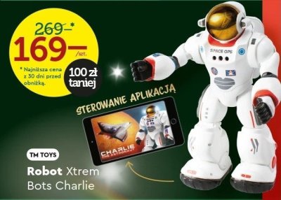 Robot Xtrem Bots Charlie promocja w Biedronka