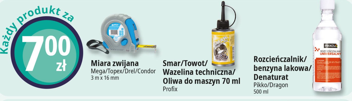 Miara zwijana stalowa 3 m Topex promocja