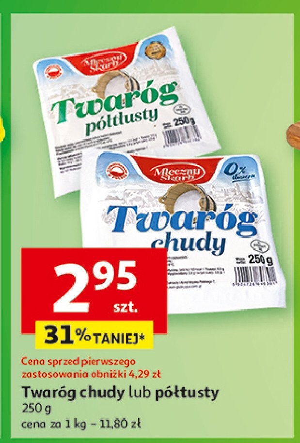 Twaróg chudy Mleczny skarb promocja