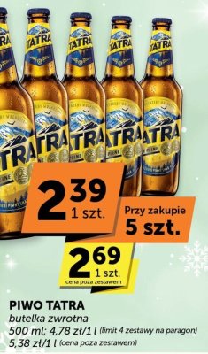 Piwo Tatra promocja w Euro Sklep