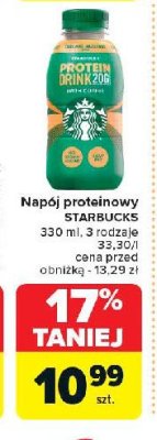 Napój chocolate mocha Starbucks promocja