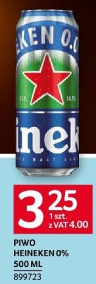 Piwo Heineken promocja w Selgros