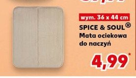 Mata do naczyń 44 x 36 cm Spice&soul promocja w Kaufland