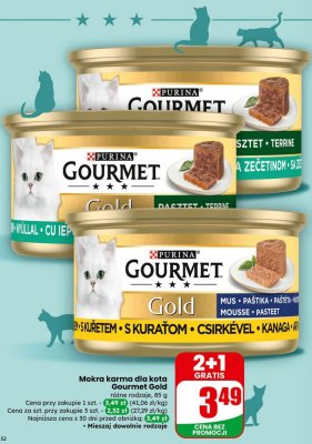 Mokra karma dla kota różne rodzaje promocja w Dino