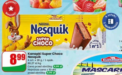 Ser mascarpone Mlekovita promocja w Dino