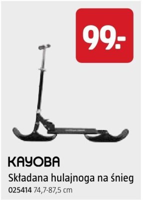 Składana hulajnoga na śnieg KAYOBA promocja w Jula