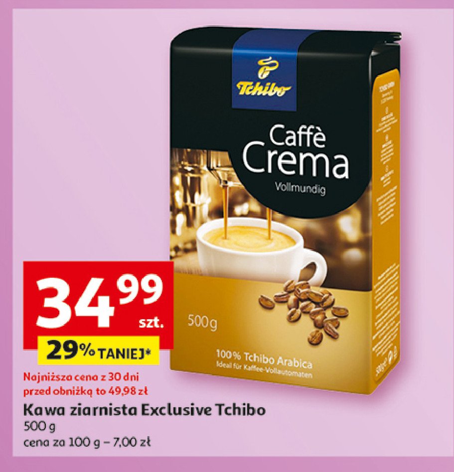 Kawa Tchibo cafe promocja w Auchan