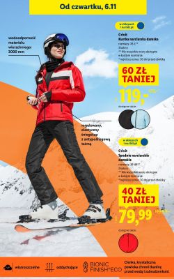 Kurtka narciarska damska Crivit promocja