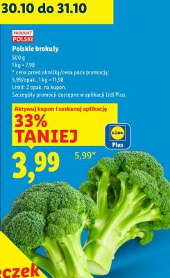 Brokuły Lidl promocja w Lidl