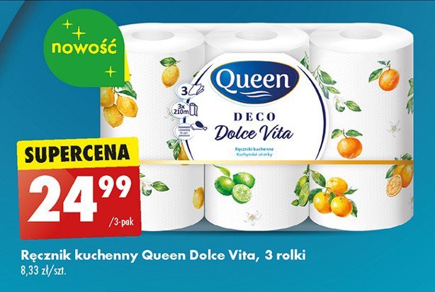 Ręcznik kuchenny dolce vita Queen promocja