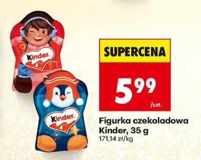 Figurka czekoladowa  promocja w Biedronka