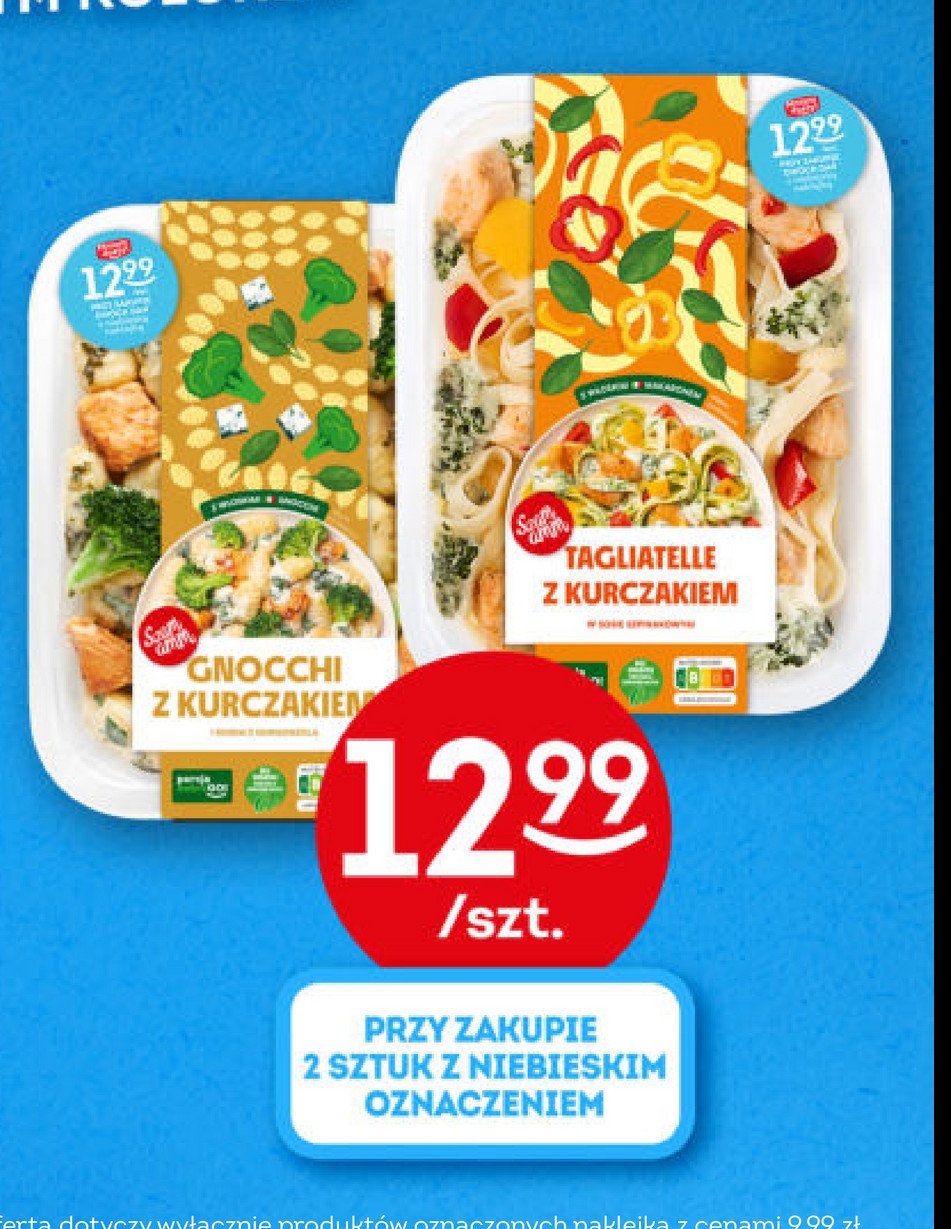 Gnocchi z kurczakiem i sosem gorgonzola Szamamm promocja w Żabka