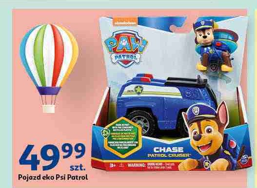 Pojazd z figurką psi patrol chase Spin master promocja