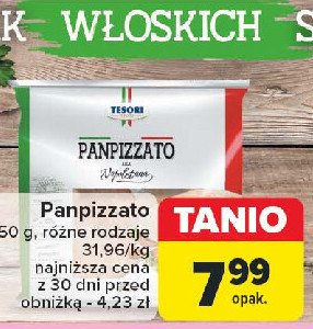 Pan pizzato Tesori d'italia promocja