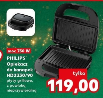 Opiekacz do kanapek HD2330/90  promocja w Kaufland