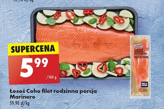 Łosoś coho Marinero promocja