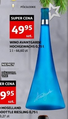 Wino Avantgarde resling hochgewachs promocja