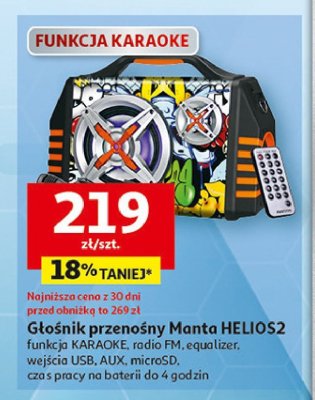 G艂o艣nik spk1005 helios 2 Manta promocja