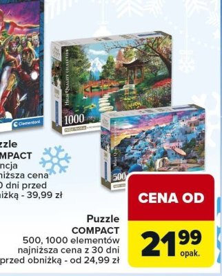 Puzzle COMPACT licencja promocja w Carrefour