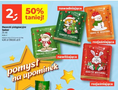 Maseczki pielęgnacyjne Sadoer 25 ml promocja w Dealz