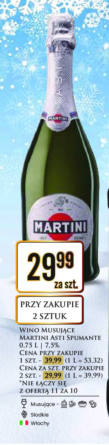 Wino Martini asti promocja w Dino