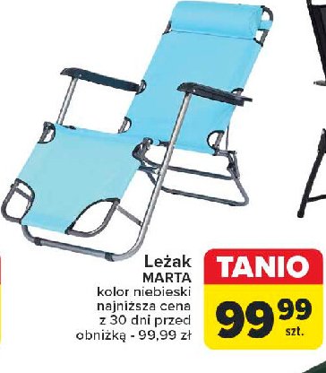 Leżak marta promocja