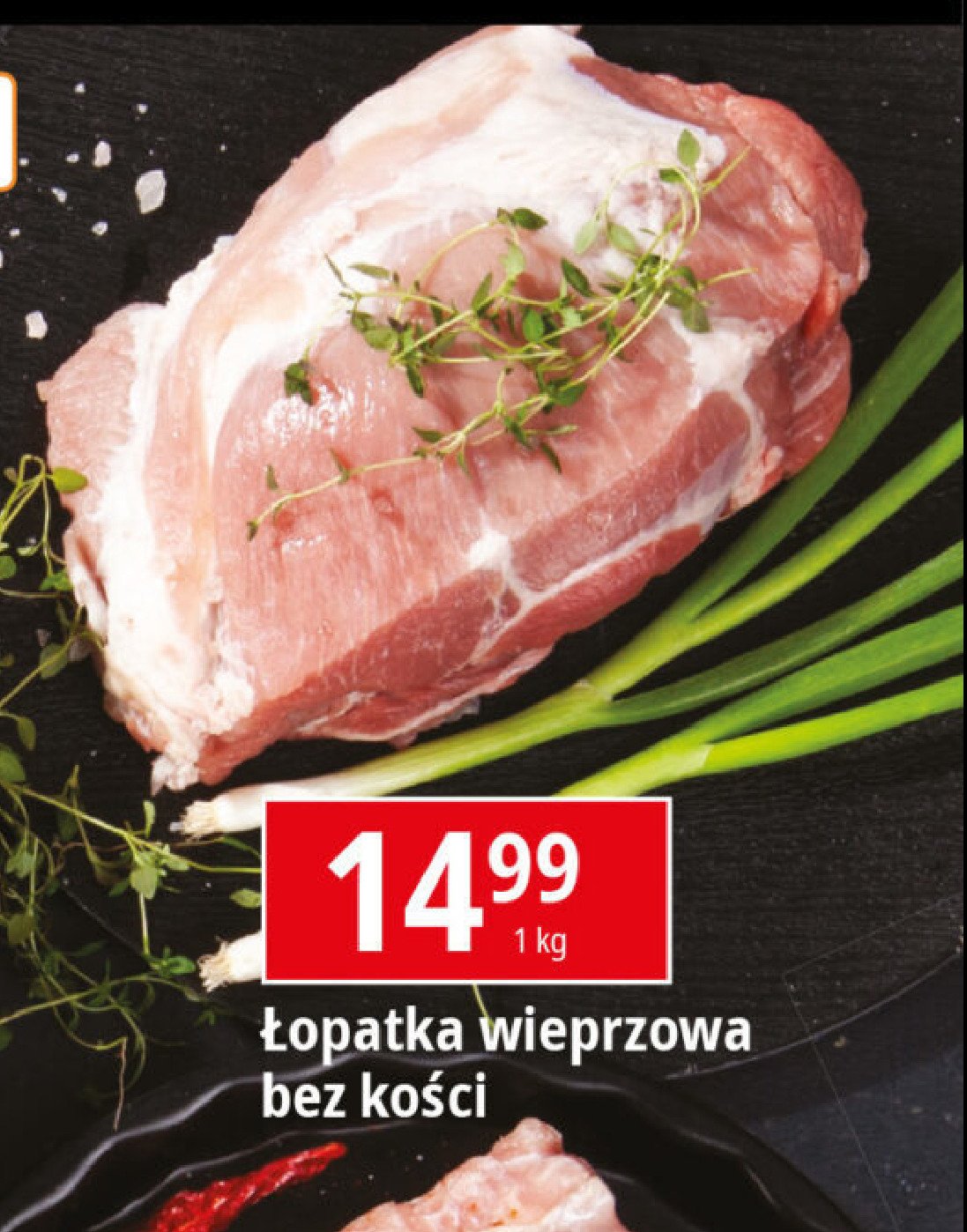 Łopata wieprzowa bez kości promocja